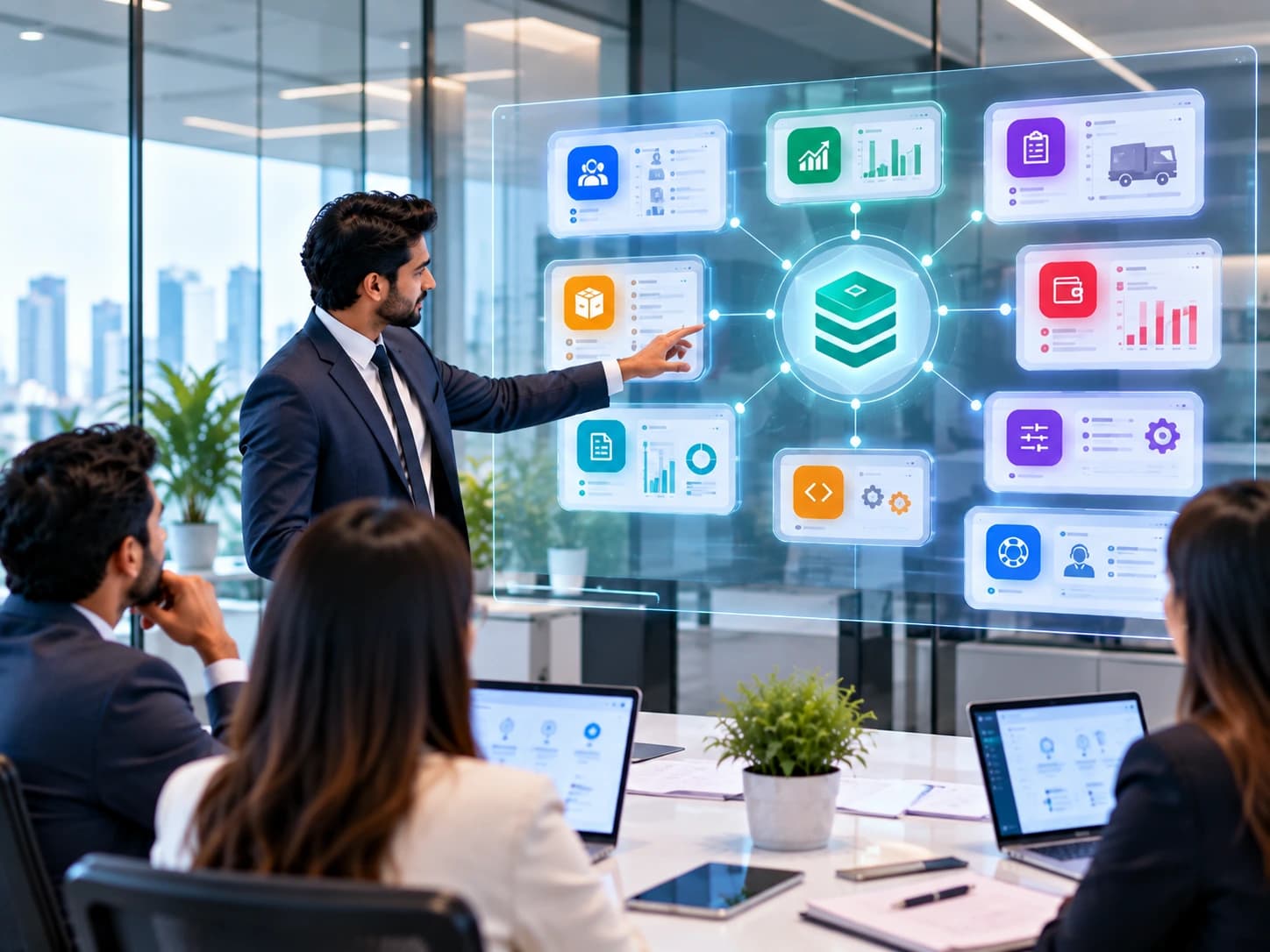 QUANTRO ERP Modules overview